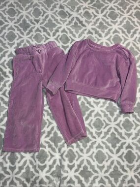 jumping beans Lavender Corduroy Two-Piece Set